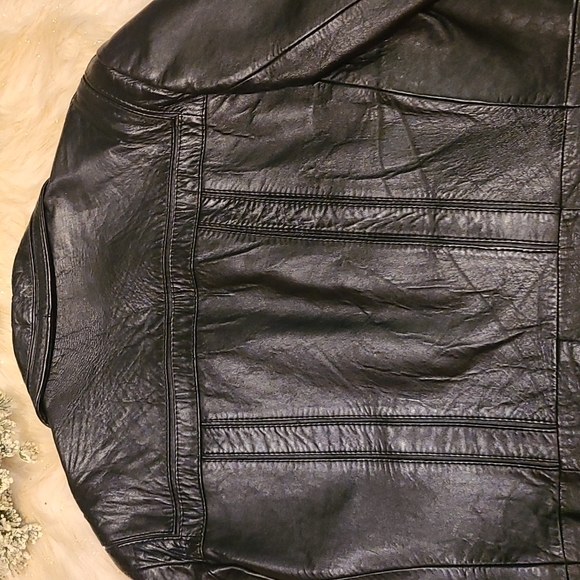 Raffelio Golden Collection Men's Leather Blazer Sport Coat - Picture 5 of 14